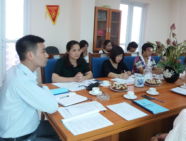 Bà Nguyễn Thị Hằng- Chánh Văn phòng Trung tâm Quy hoạch & Điều tra TNNQG tham dự Hội nghị